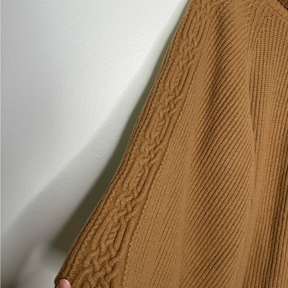 By Anthropologie tan Kali Poncho Sweater - Picture 5 of 10